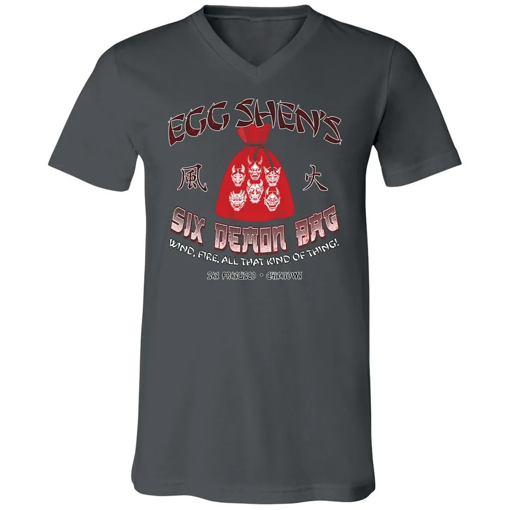 Unisex V-Neck T-Shirt - MVP3UF81 - Asphalt - 12