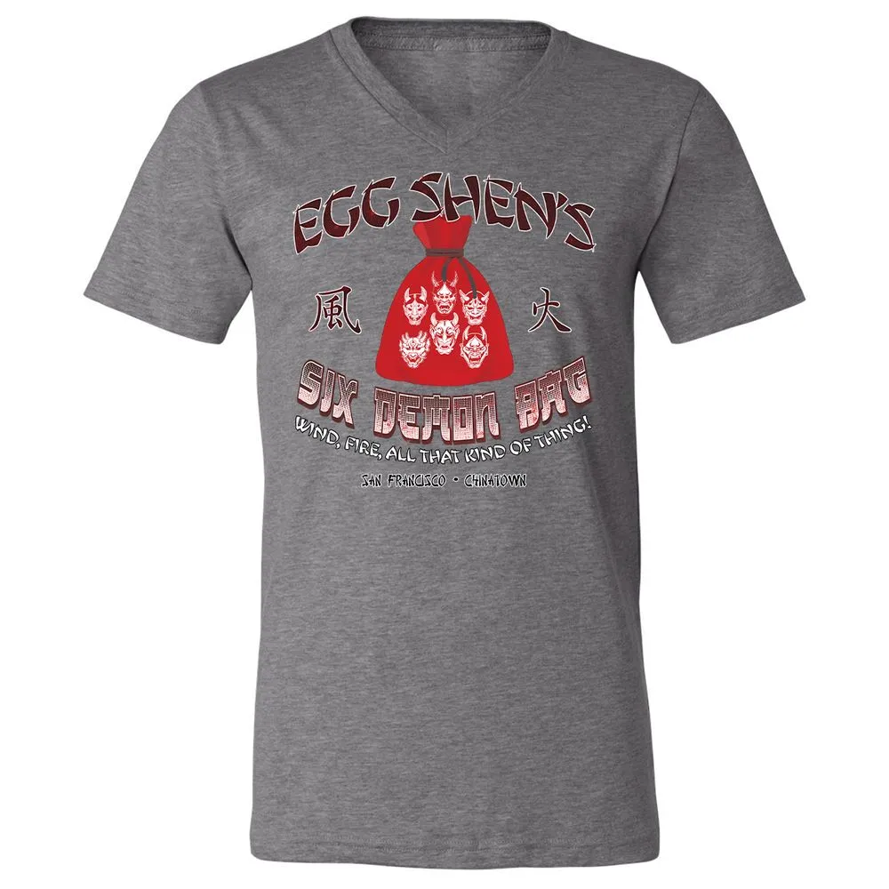 Unisex V-Neck T-Shirt - MVP3UF81 - Deep Heather - 13