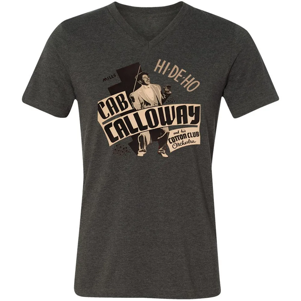 Unisex V-Neck T-Shirt - Z2LN933K - Dark Grey Heather - 8