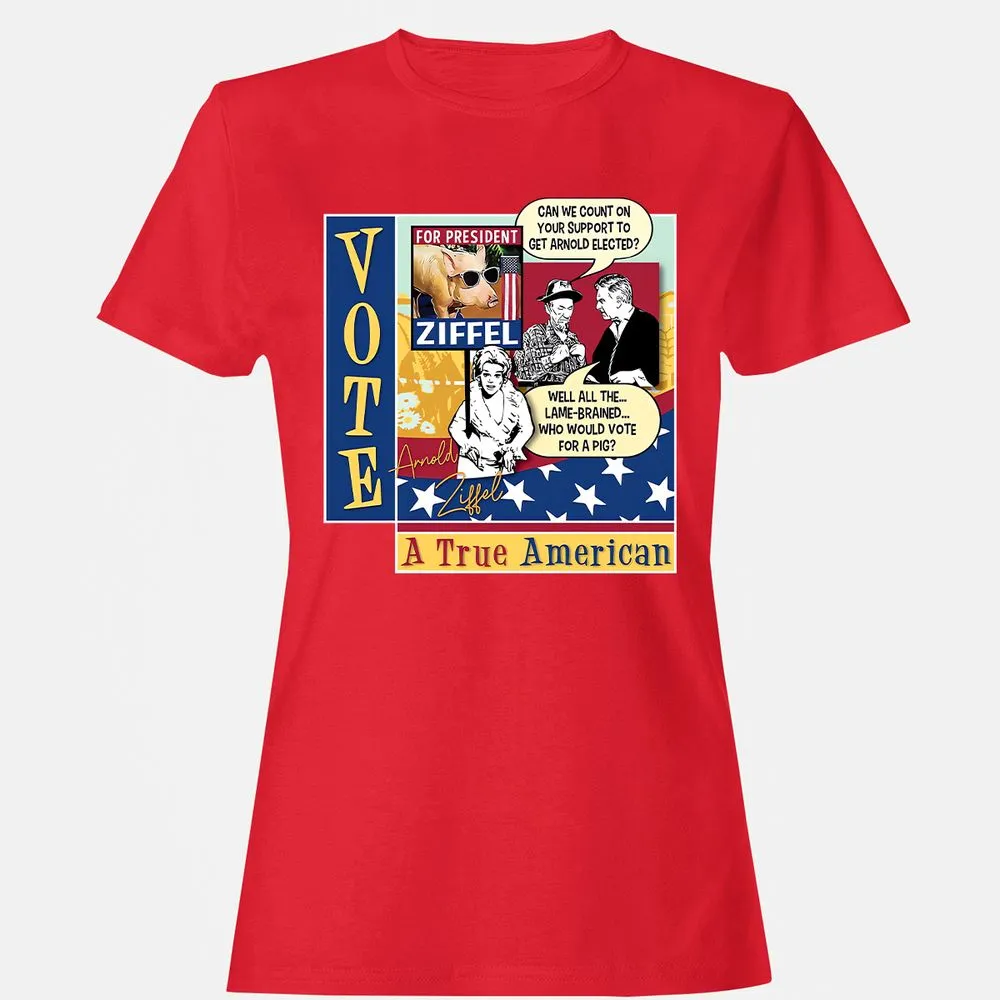 Women's T-Shirt - PSWG76YU - Red - 13