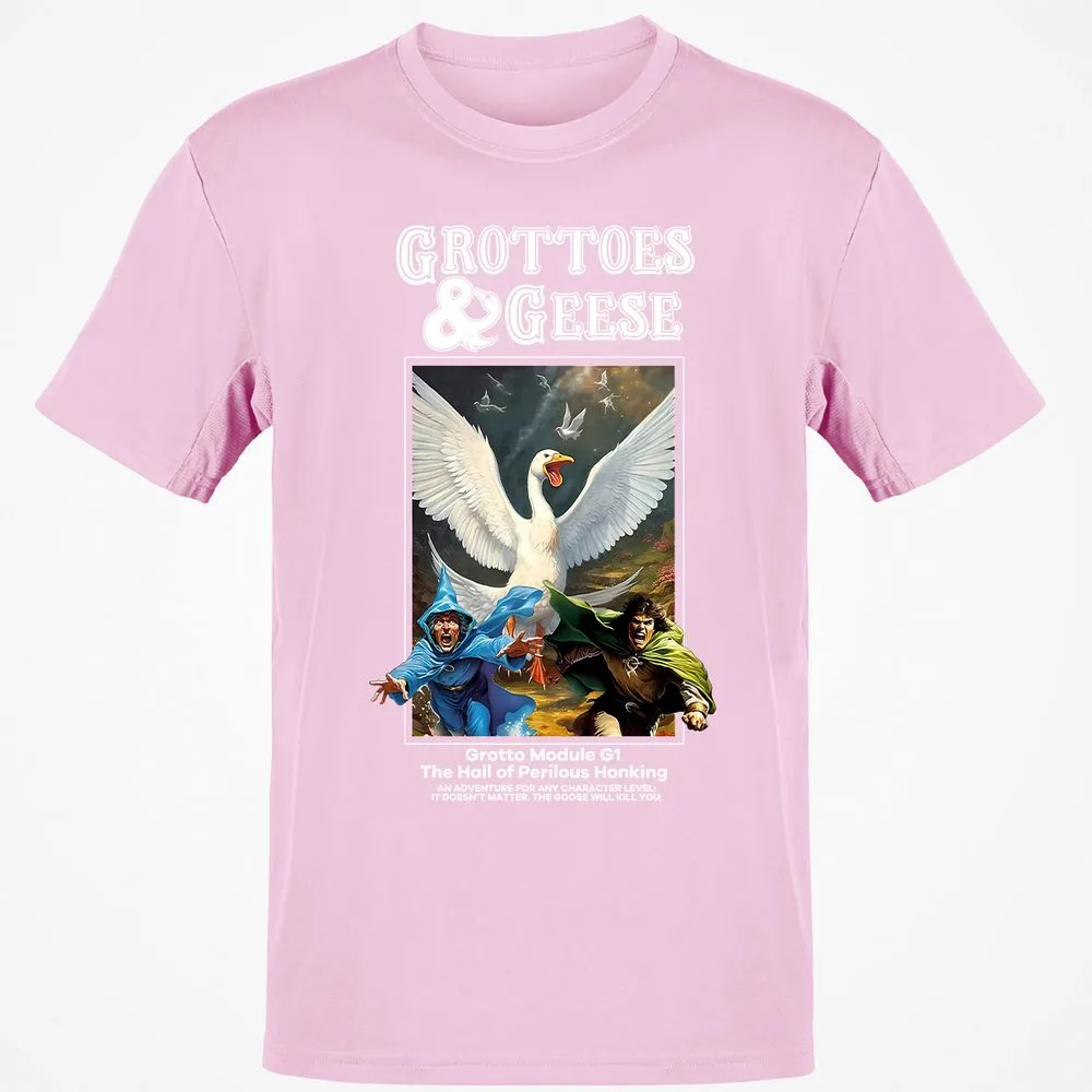 Grottoes & Geese Classic Unisex T-Shirt - Light Pink - 5