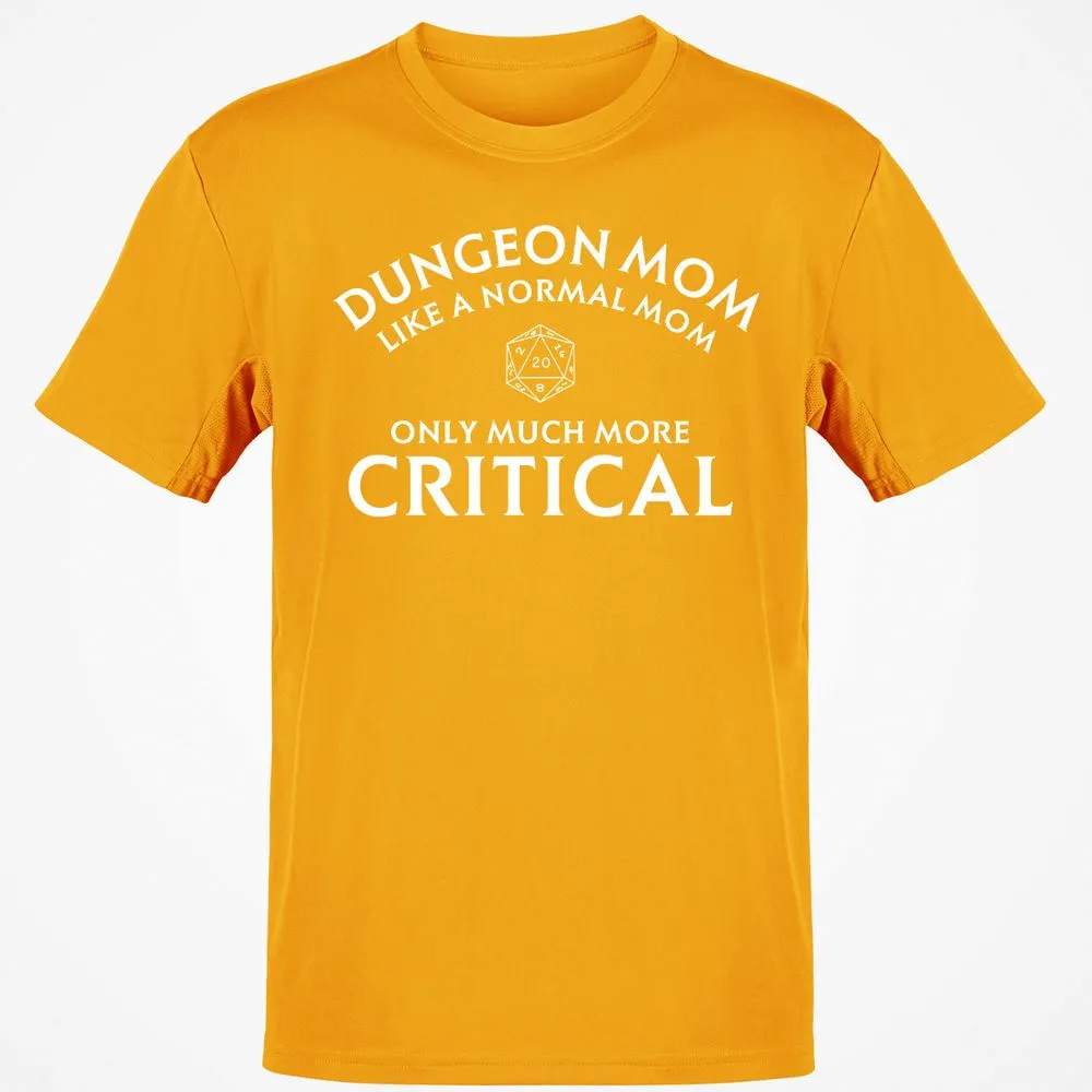 Dungeon Mom Normal Mom Classic Unisex T-Shirt - Gold - 4