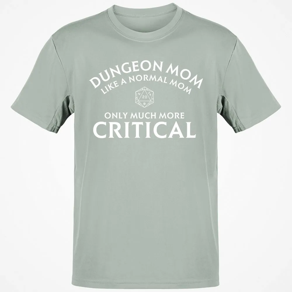 Dungeon Mom Normal Mom Classic Unisex T-Shirt - Ash - 2