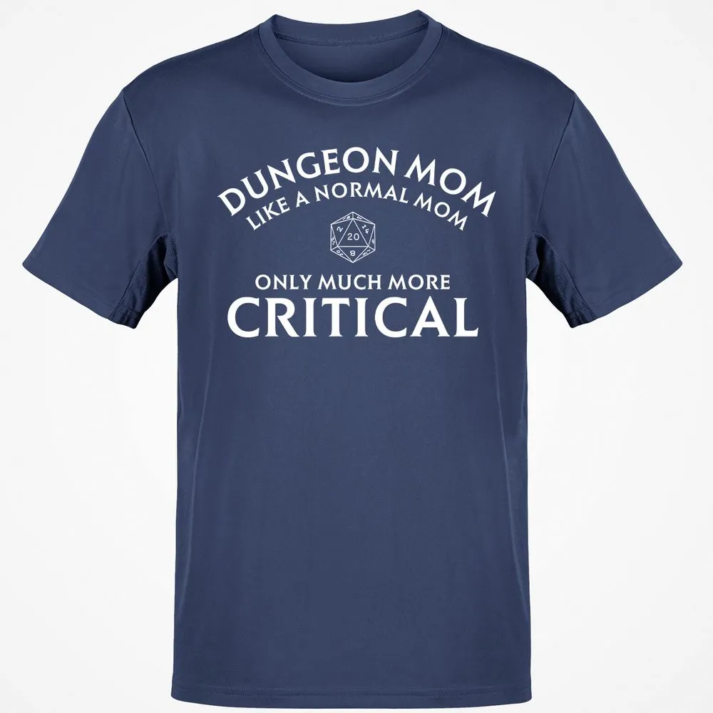 Dungeon Mom Normal Mom Classic Unisex T-Shirt - Navy - 7