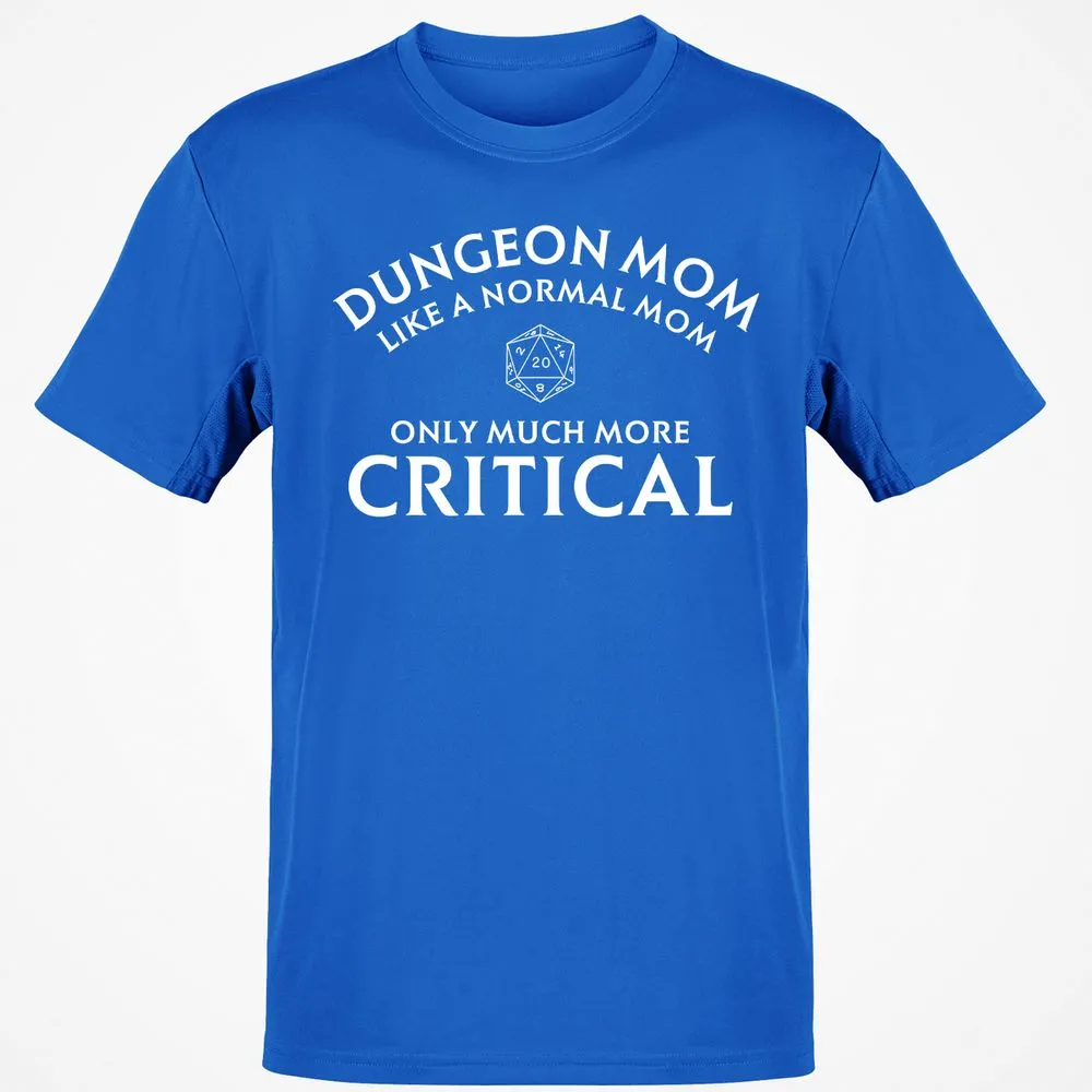 Dungeon Mom Normal Mom Classic Unisex T-Shirt - Royal - 11