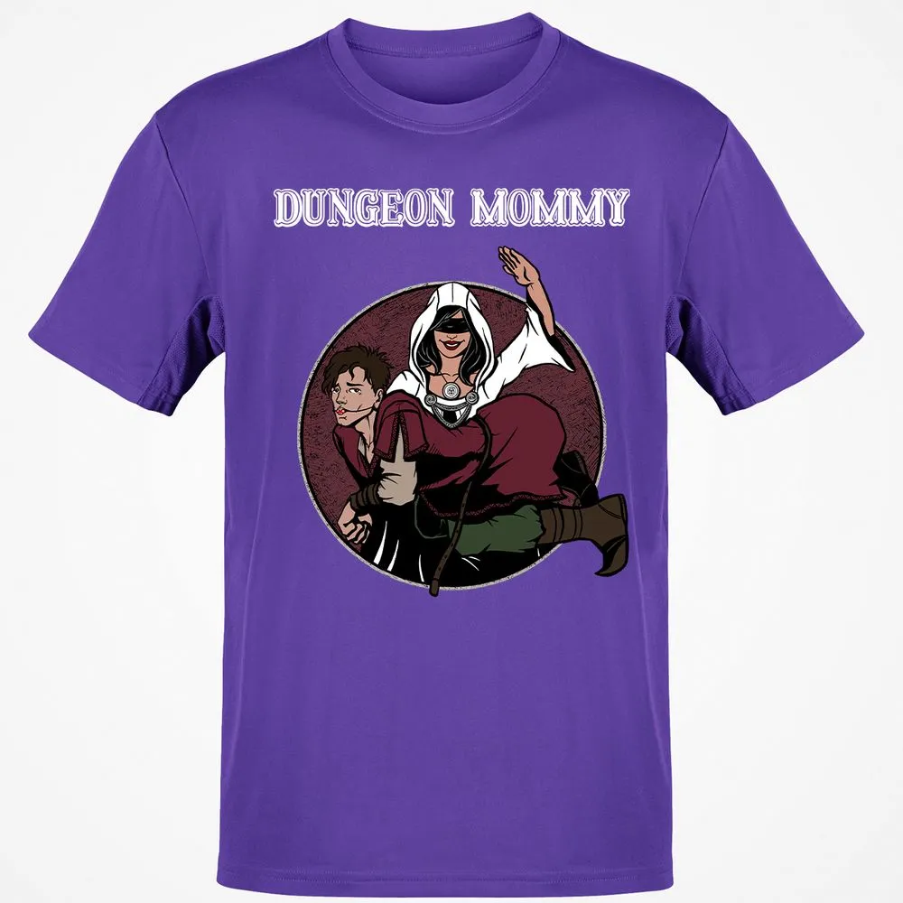 Dominant Dungeon Mommy Classic Unisex T-Shirt - Purple - 9