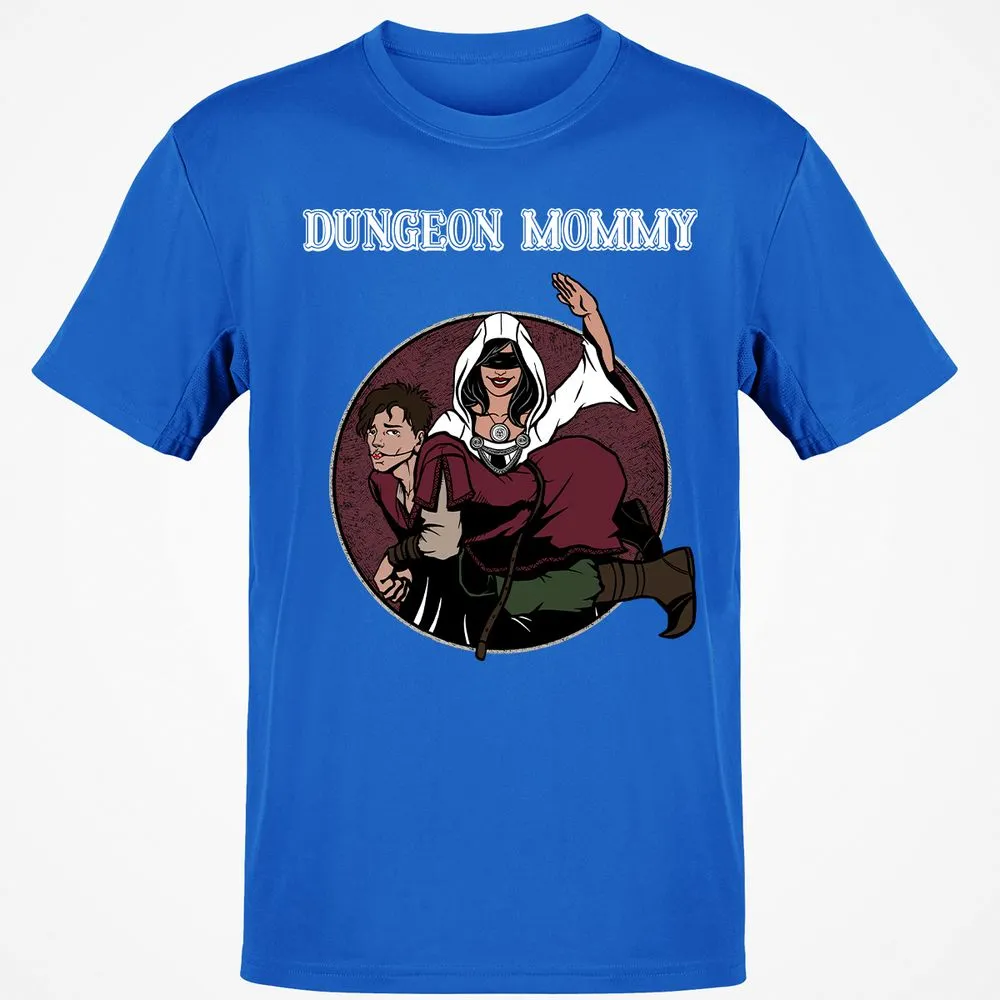 Dominant Dungeon Mommy Classic Unisex T-Shirt - Royal - 11