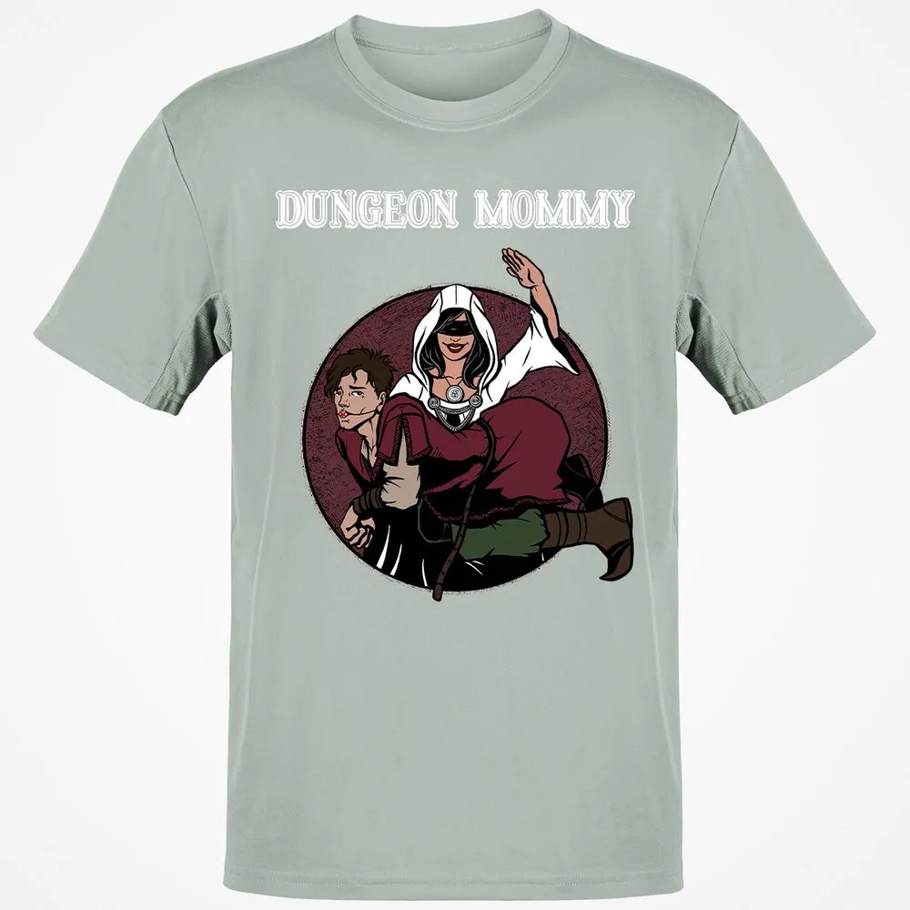 Dominant Dungeon Mommy Classic Unisex T-Shirt - Ash - 2