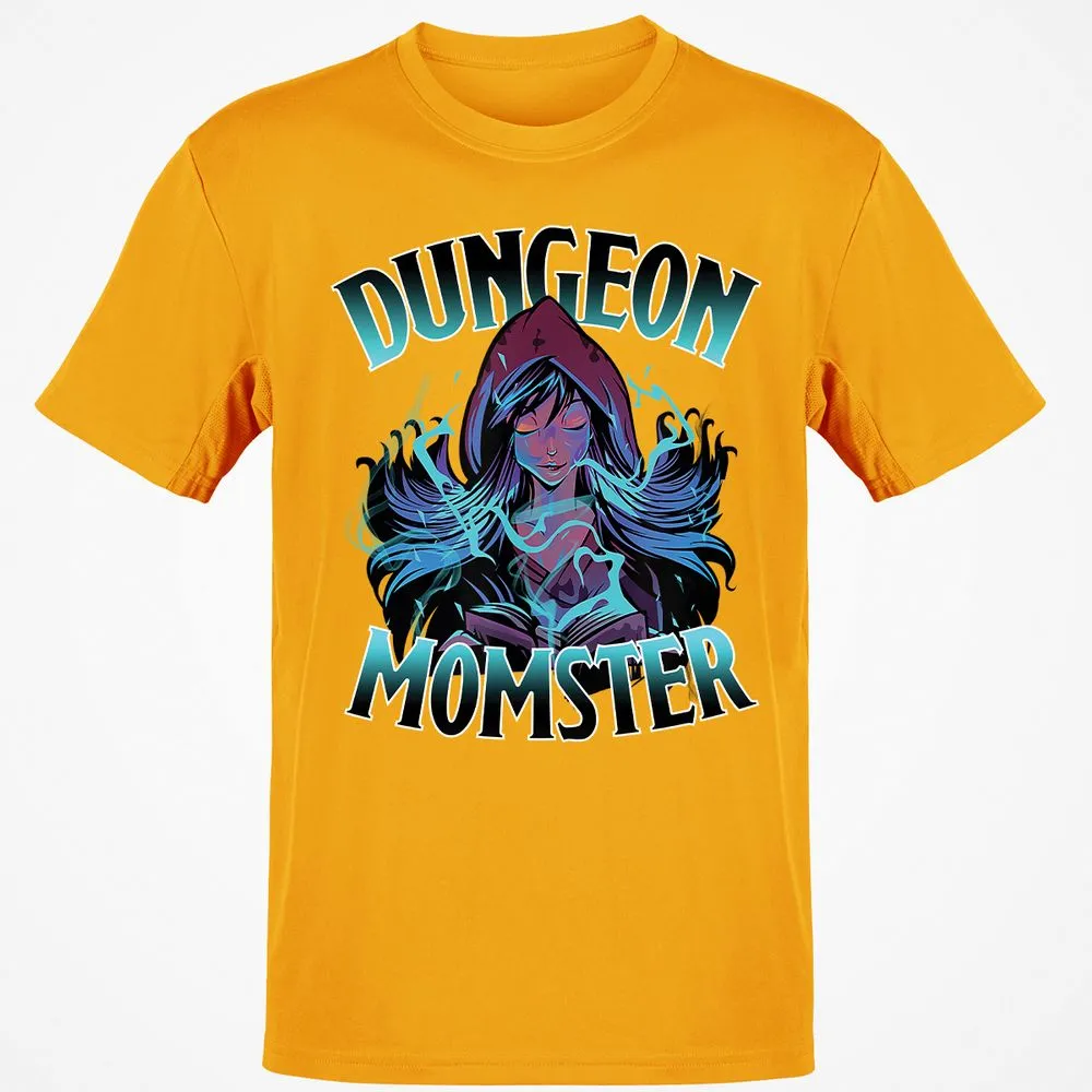 Dungeon Momster Classic Unisex T-Shirt - Gold - 4