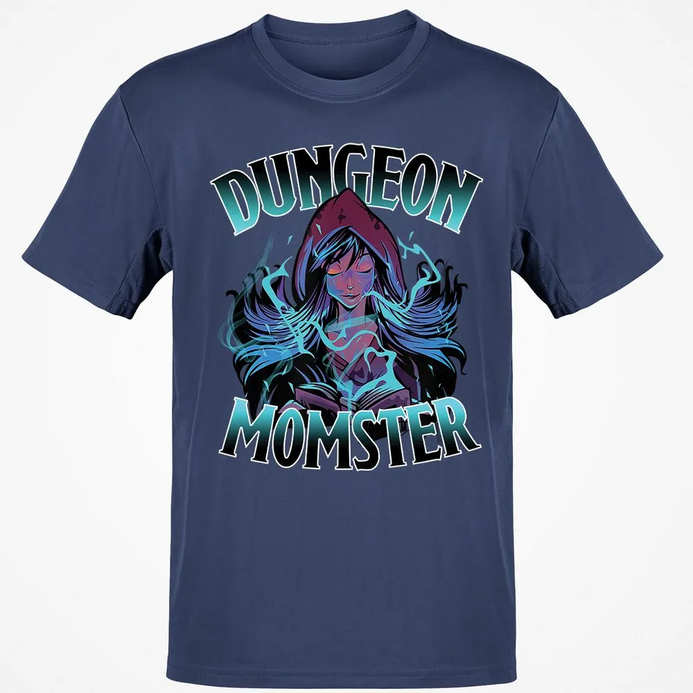 Dungeon Momster Classic Unisex T-Shirt - Navy - 7
