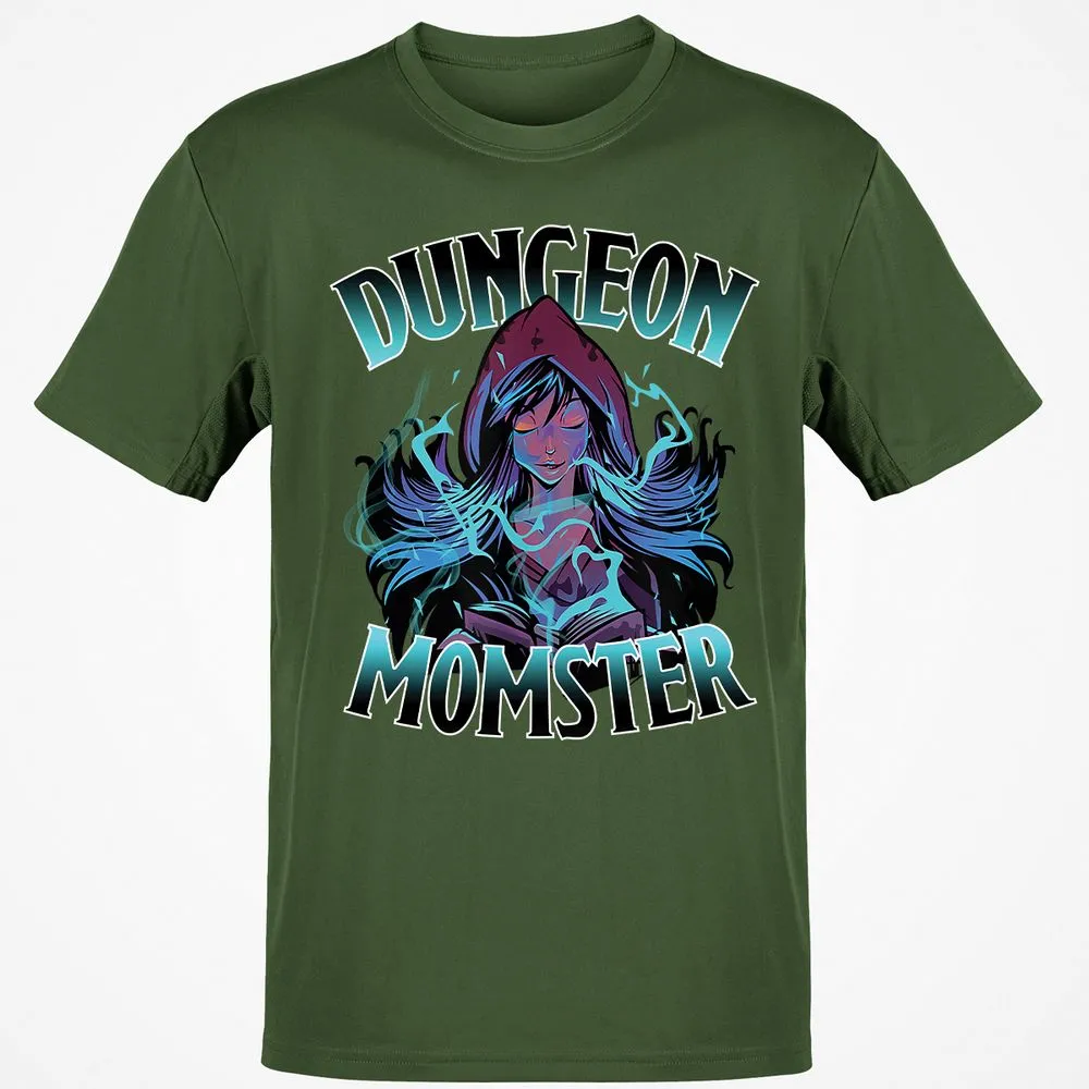 Dungeon Momster Classic Unisex T-Shirt - Military Green - 6