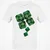 Dice Clover Classic Unisex T-Shirt - White - 1