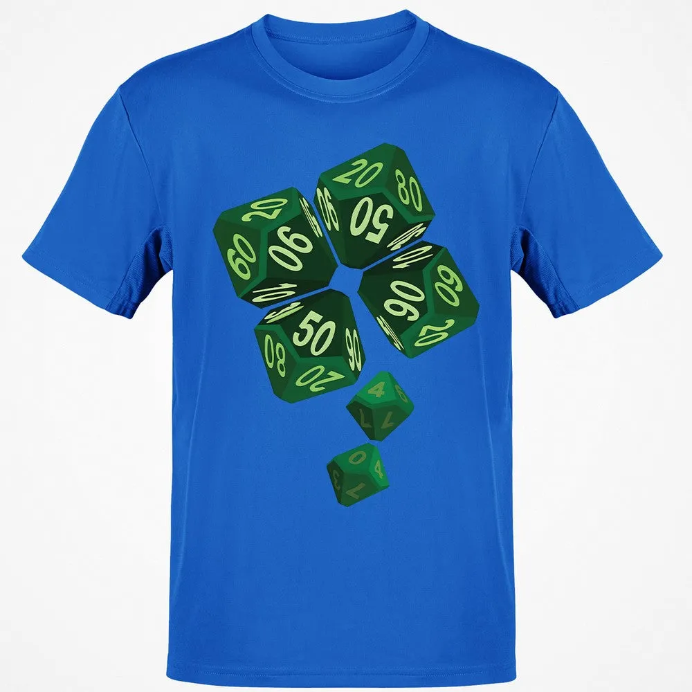 Dice Clover Classic Unisex T-Shirt - Royal - 11