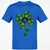 Dice Clover Classic Unisex T-Shirt - Royal - 11