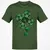 Dice Clover Classic Unisex T-Shirt - Military Green - 6