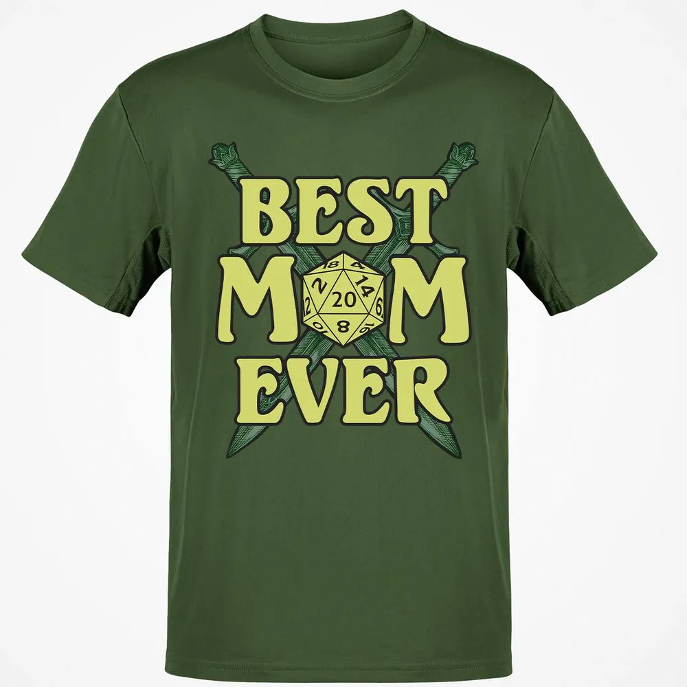 Best Mom Ever Classic Unisex T-Shirt - Military Green - 6