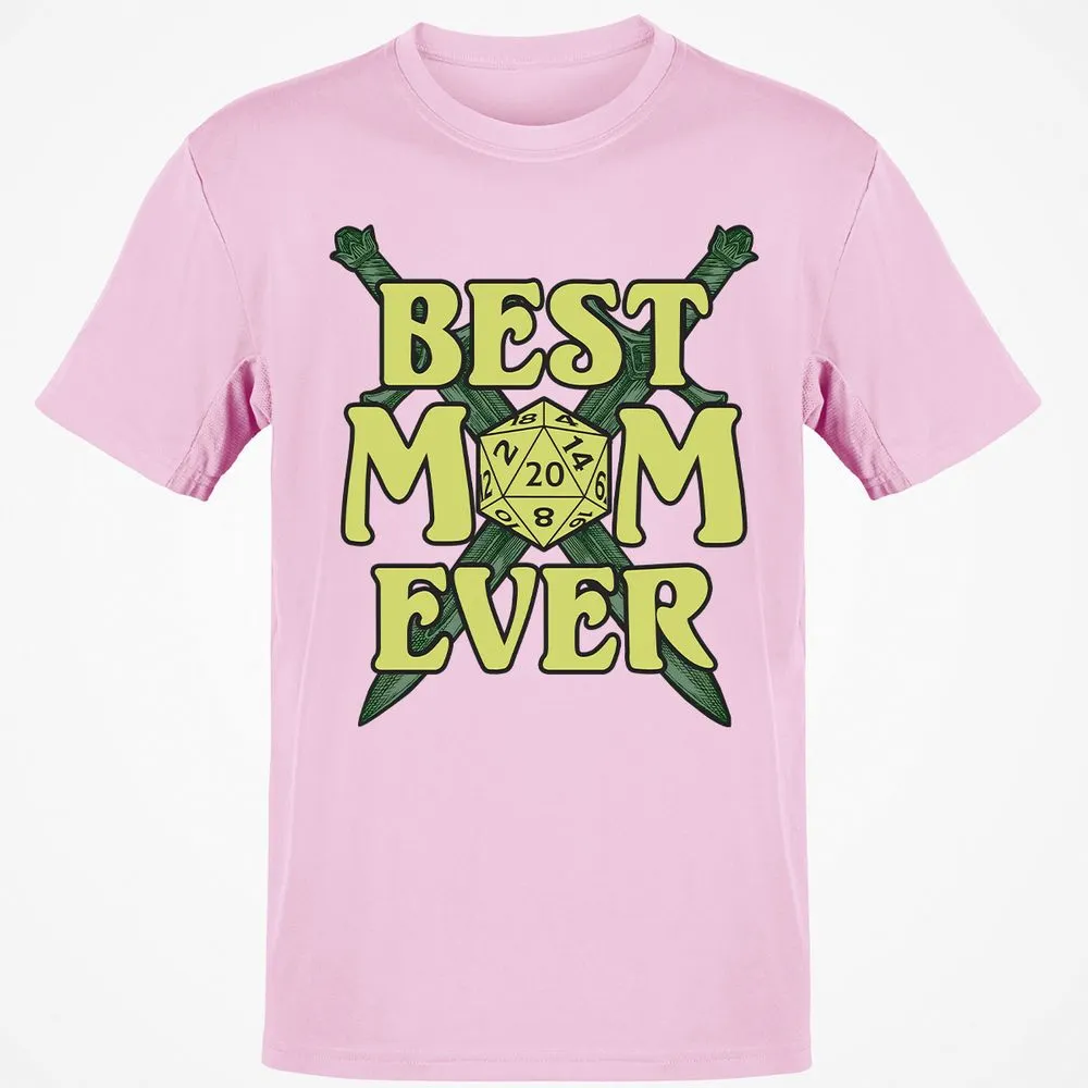 Best Mom Ever Classic Unisex T-Shirt - Light Pink - 5