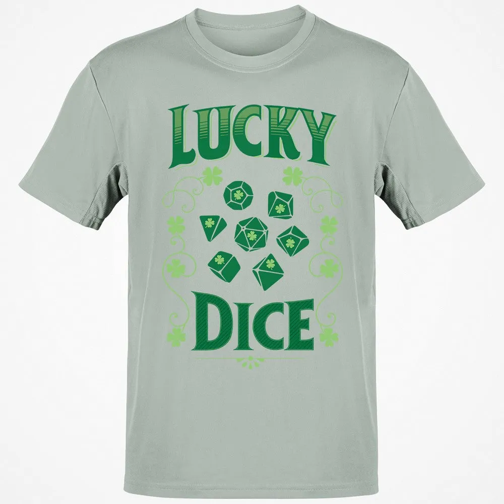 Lucky Dice Classic Unisex T-Shirt - Ash - 2