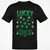 Lucky Dice Classic Unisex T-Shirt - Black - 12