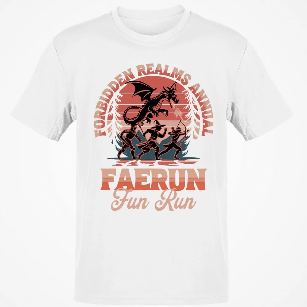 Faerun Fun Run Classic Unisex T-Shirt - White - 12