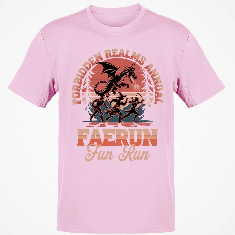 Faerun Fun Run Classic Unisex T-Shirt - Light Pink - 5