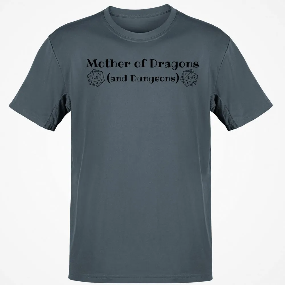 Mother Of Dragons Classic Unisex T-Shirt - Charcoal - 3