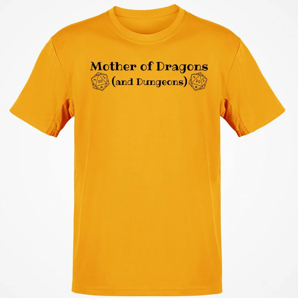 Mother Of Dragons Classic Unisex T-Shirt - Gold - 4