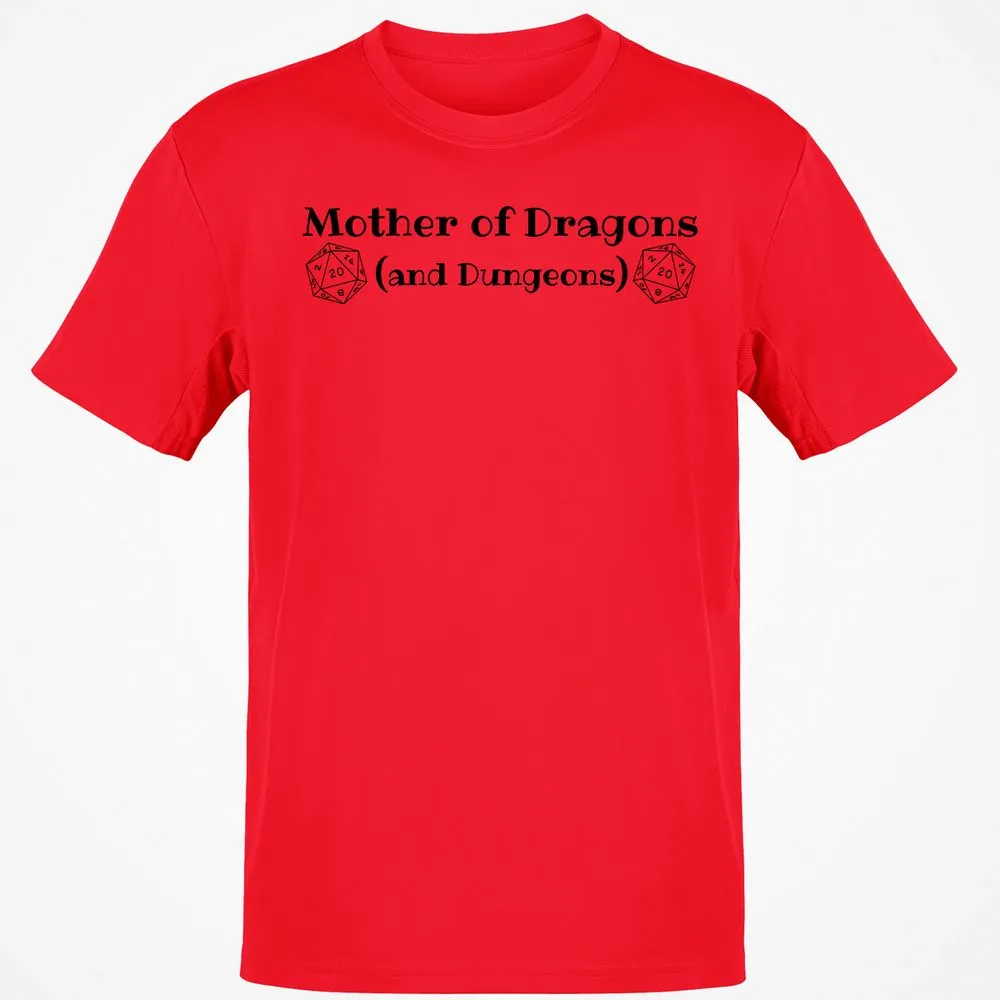 Mother Of Dragons Classic Unisex T-Shirt - Red - 10