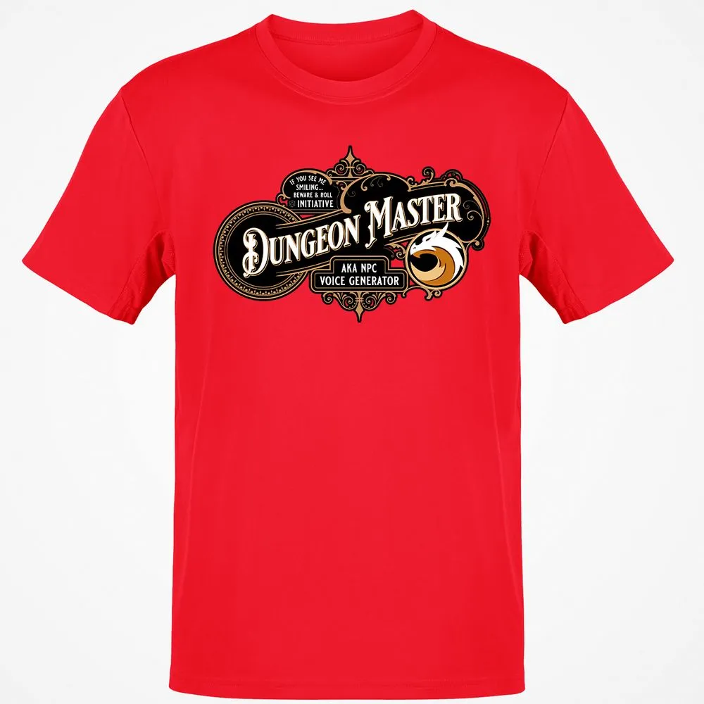 Dungeon Master Classic Unisex T-Shirt - Red - 10