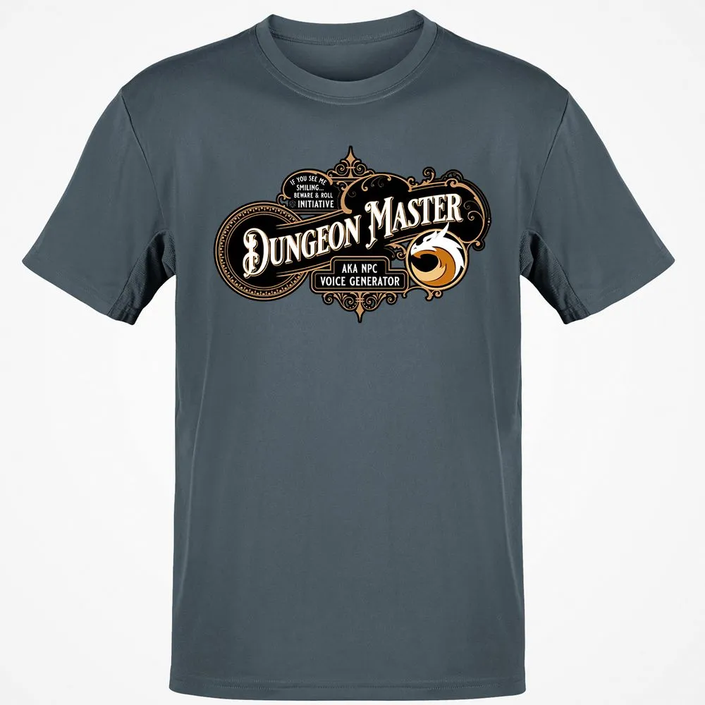 Dungeon Master Classic Unisex T-Shirt - Charcoal - 3