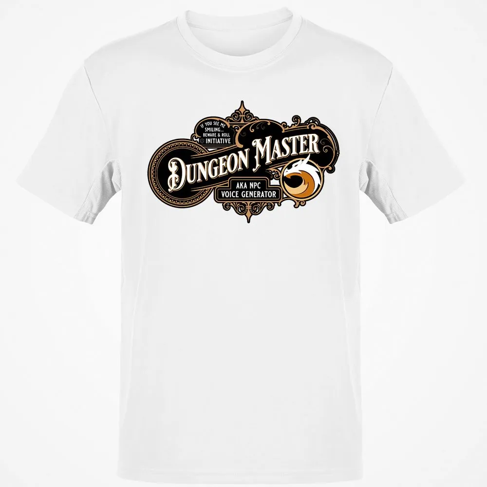 Dungeon Master Classic Unisex T-Shirt - White - 12