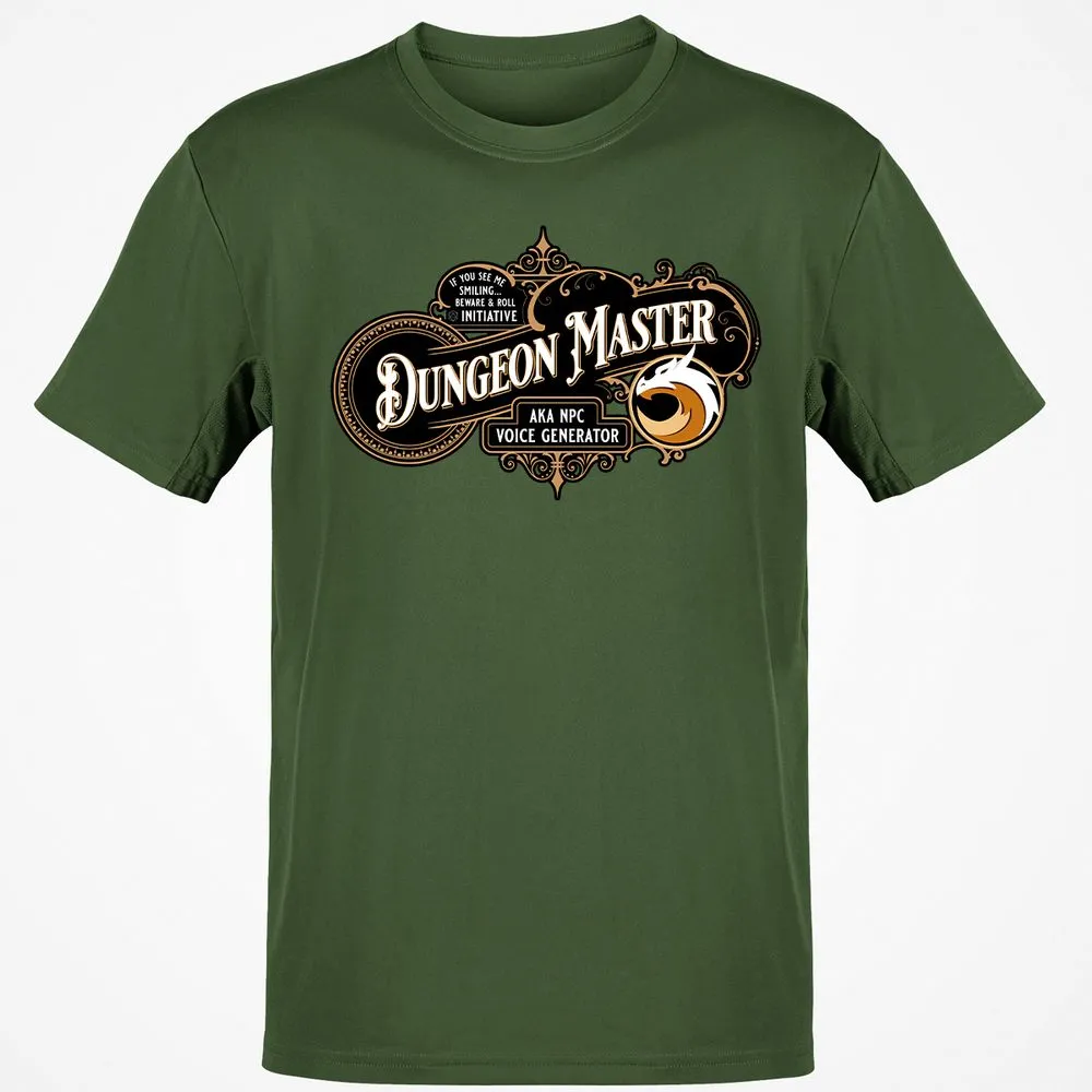 Dungeon Master Classic Unisex T-Shirt - Military Green - 6