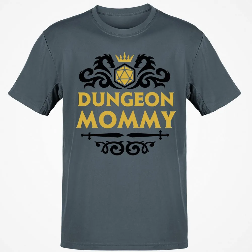 Dungeon Mommy Classic Unisex T-Shirt - Charcoal - 3