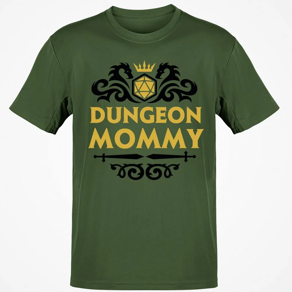 Dungeon Mommy Classic Unisex T-Shirt - Military Green - 6