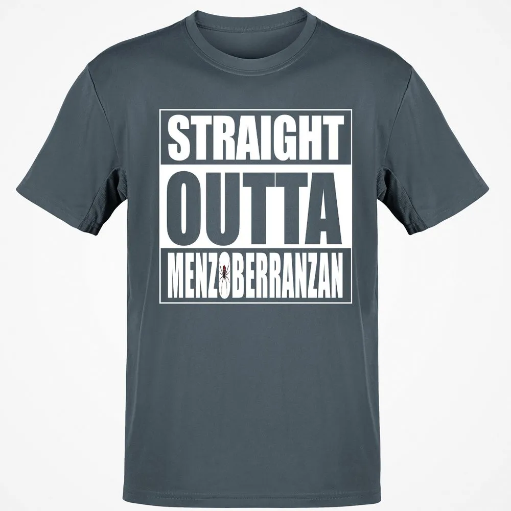 Straight Outta Menzoberranzan Classic Unisex T-Shirt - Charcoal - 3