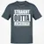 Straight Outta Menzoberranzan Classic Unisex T-Shirt - Charcoal - 3