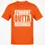 Straight Outta Menzoberranzan Classic Unisex T-Shirt - Orange - 8