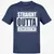 Straight Outta Menzoberranzan Classic Unisex T-Shirt - Navy - 7