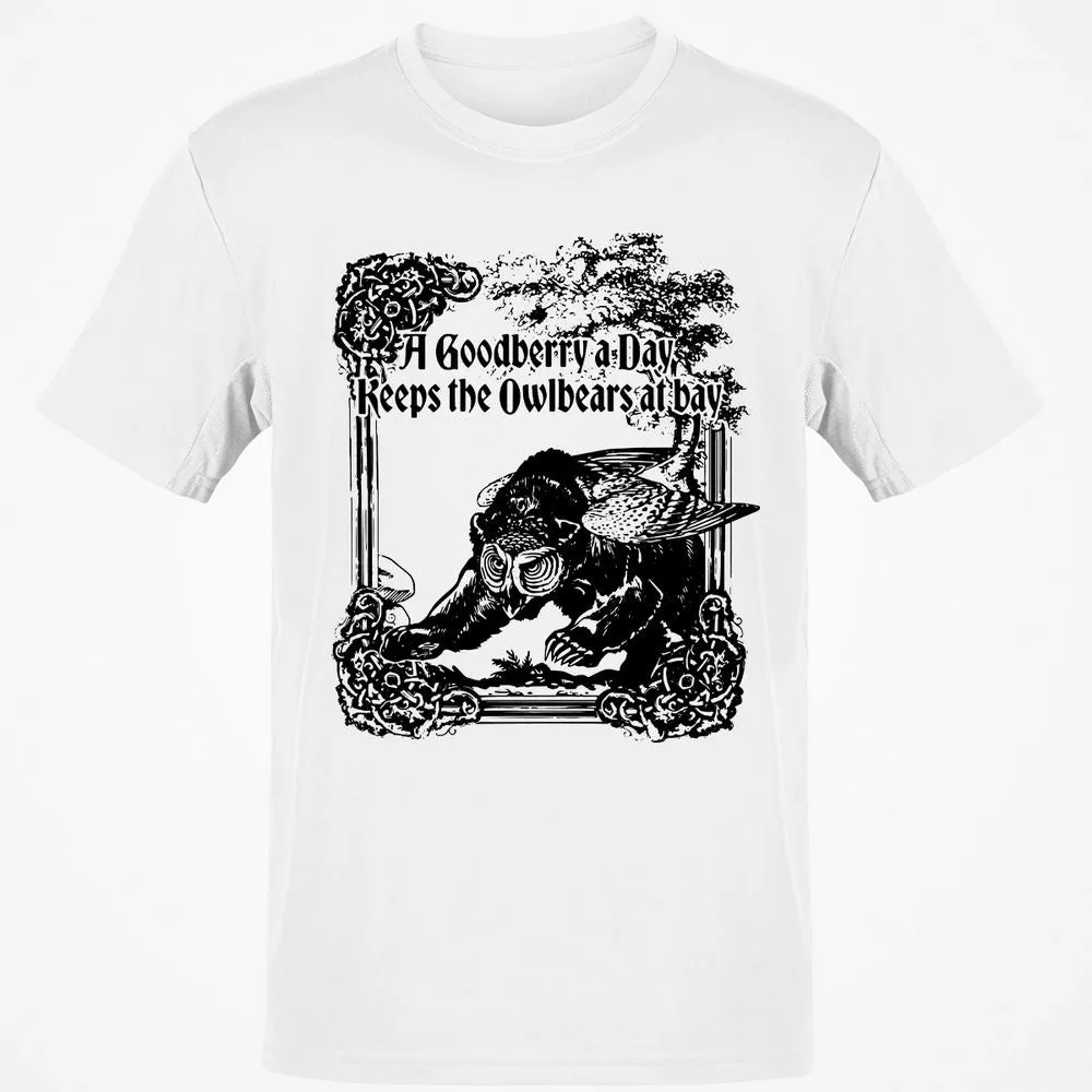 A Goodberry A Day Keeps The Owlbears At Bay Classic Unisex T-Shirt - White - 1