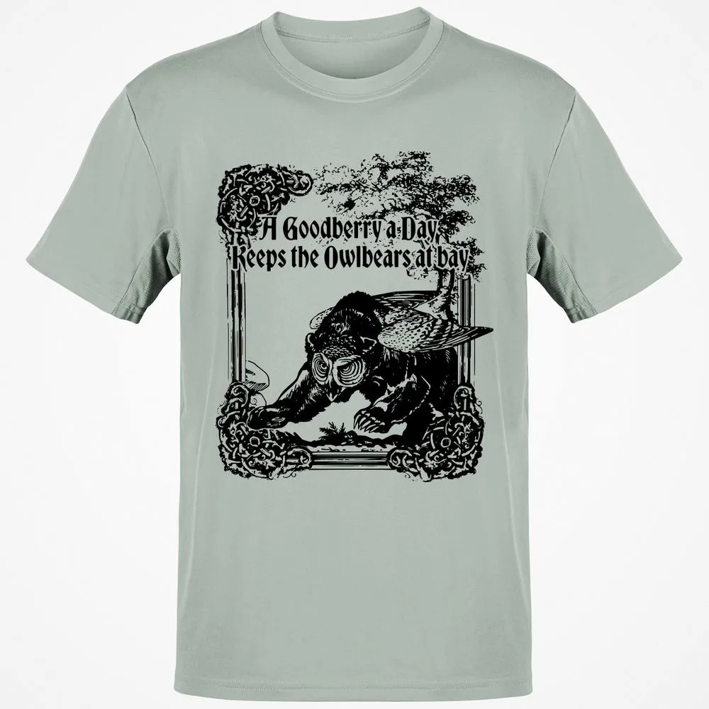 A Goodberry A Day Keeps The Owlbears At Bay Classic Unisex T-Shirt - Ash - 2