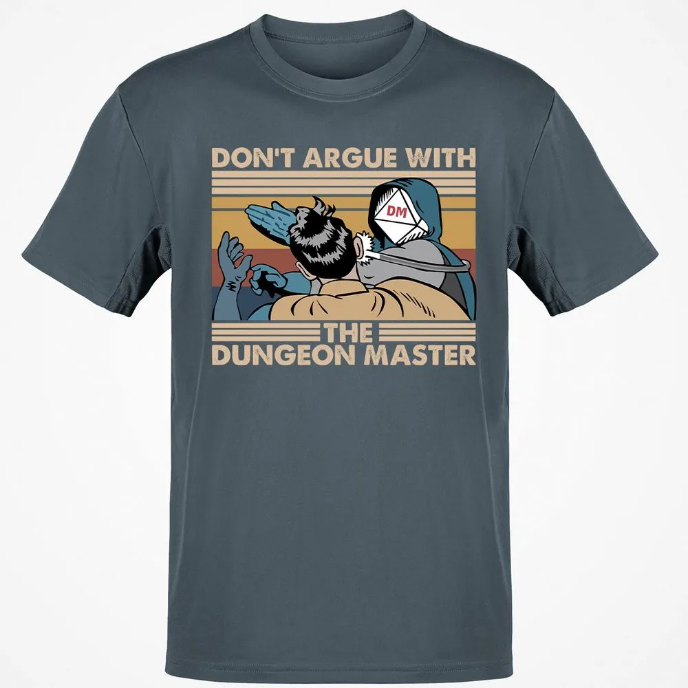 Don't Argue With The DM Classic Unisex T-Shirt - Charcoal - 3
