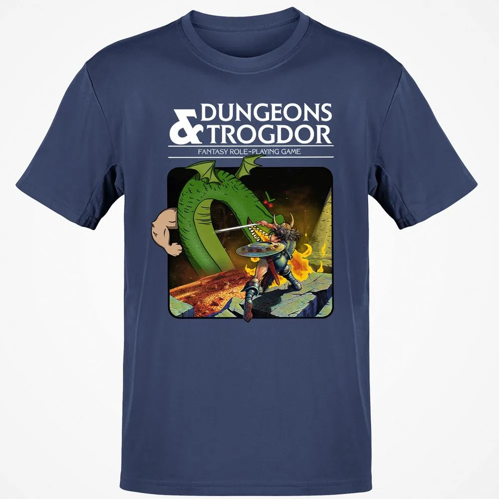 Trogdor Classic Unisex T-Shirt - Navy - 7