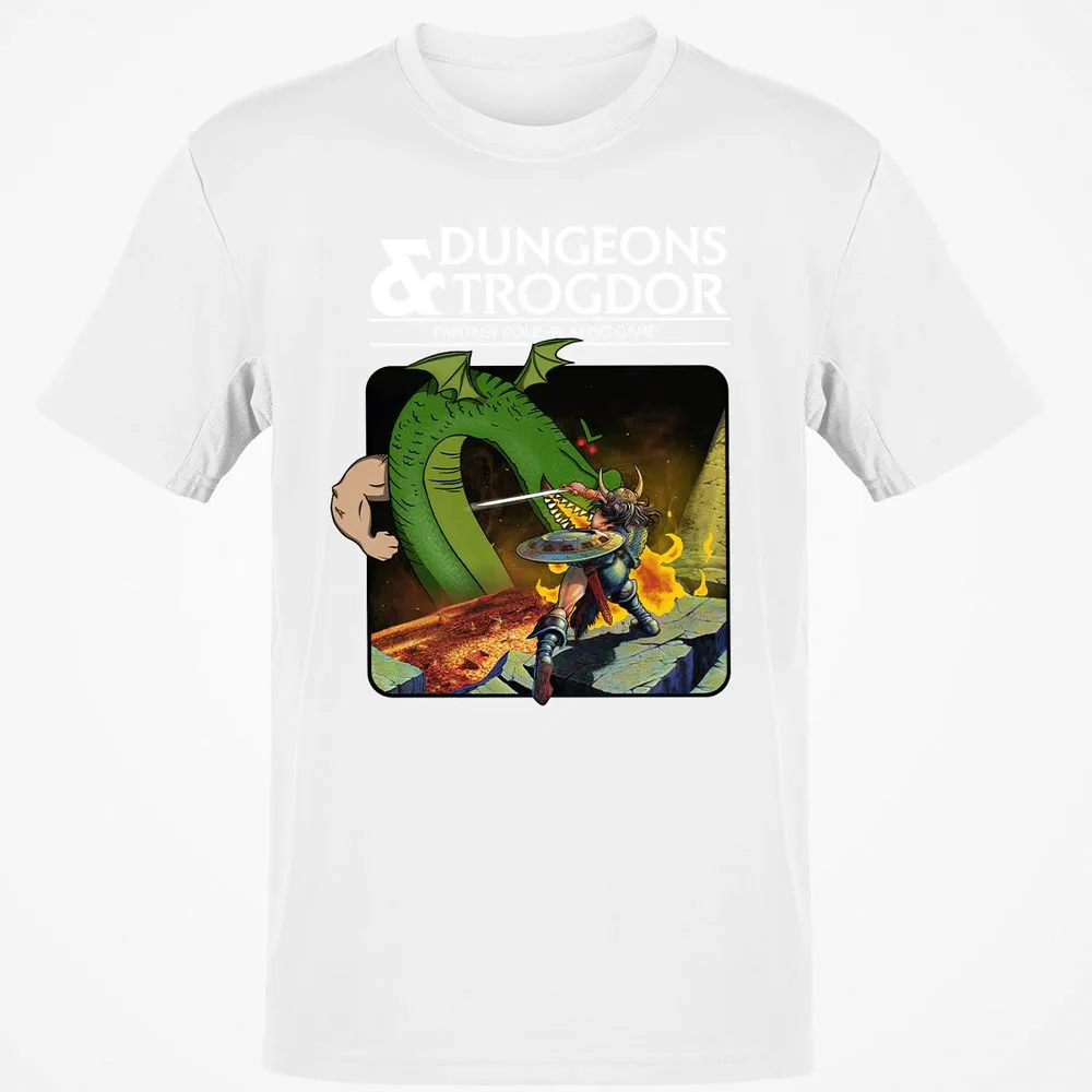 Trogdor Classic Unisex T-Shirt - White - 12