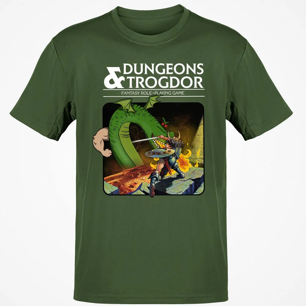 Trogdor Classic Unisex T-Shirt - Military Green - 6