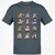 Dungeons And Cats Classic Unisex T-Shirt - Charcoal - 3