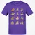 Dungeons And Cats Classic Unisex T-Shirt - Purple - 9