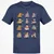 Dungeons And Cats Classic Unisex T-Shirt - Navy - 7