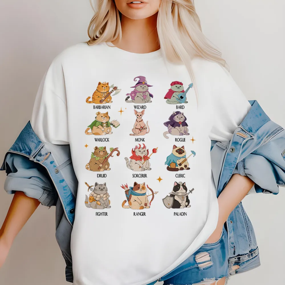 Dungeons And Cats Classic Unisex T-Shirt - 1