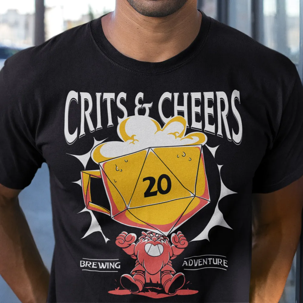 Crits & Cheers Classic Unisex T-Shirt - 1
