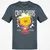 Crits & Cheers Classic Unisex T-Shirt - Charcoal - 3